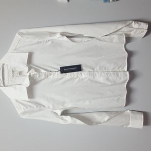 Banana Republic classic white blouse
